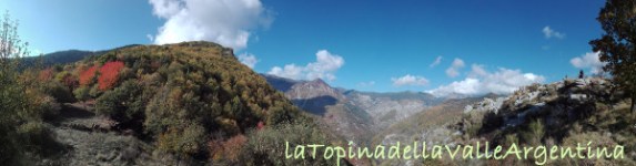 Monte Gerbonte vista panoramica