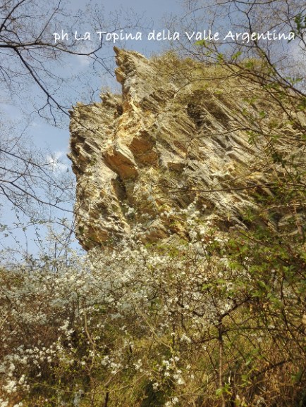 roccia sentiero andana