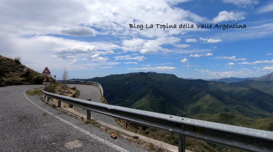 strada panoramica passo teglia