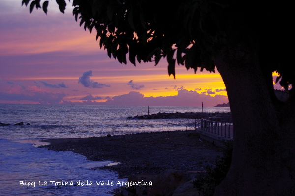 tramonto silouette